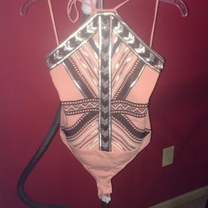 Express-medium halter top/body suit.  never worn.